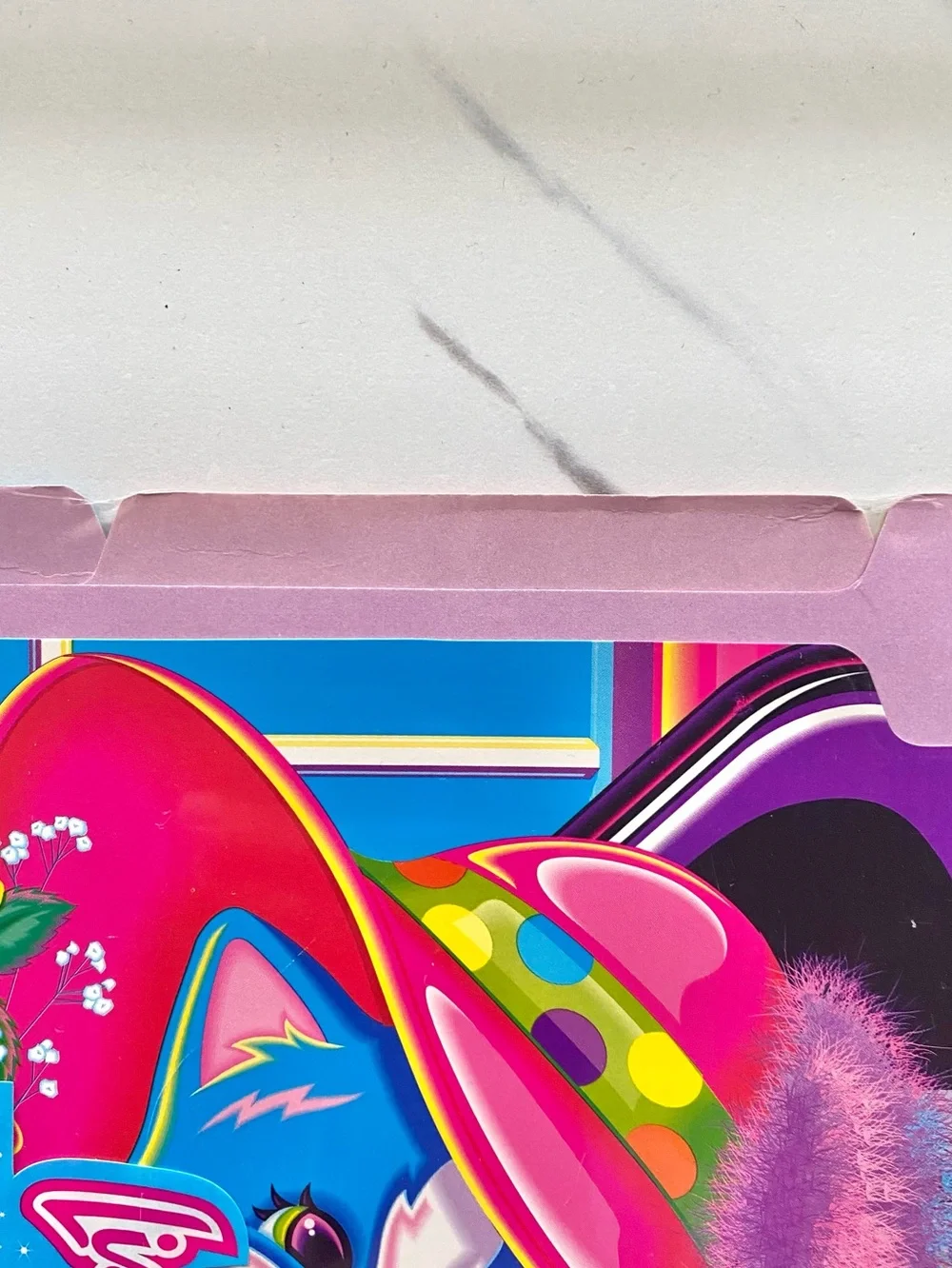 VTG Lisa Frank kittens file folders 4pc set - SIP
